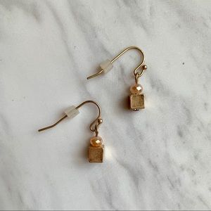 NWT GAP Pink and Gold Earrings